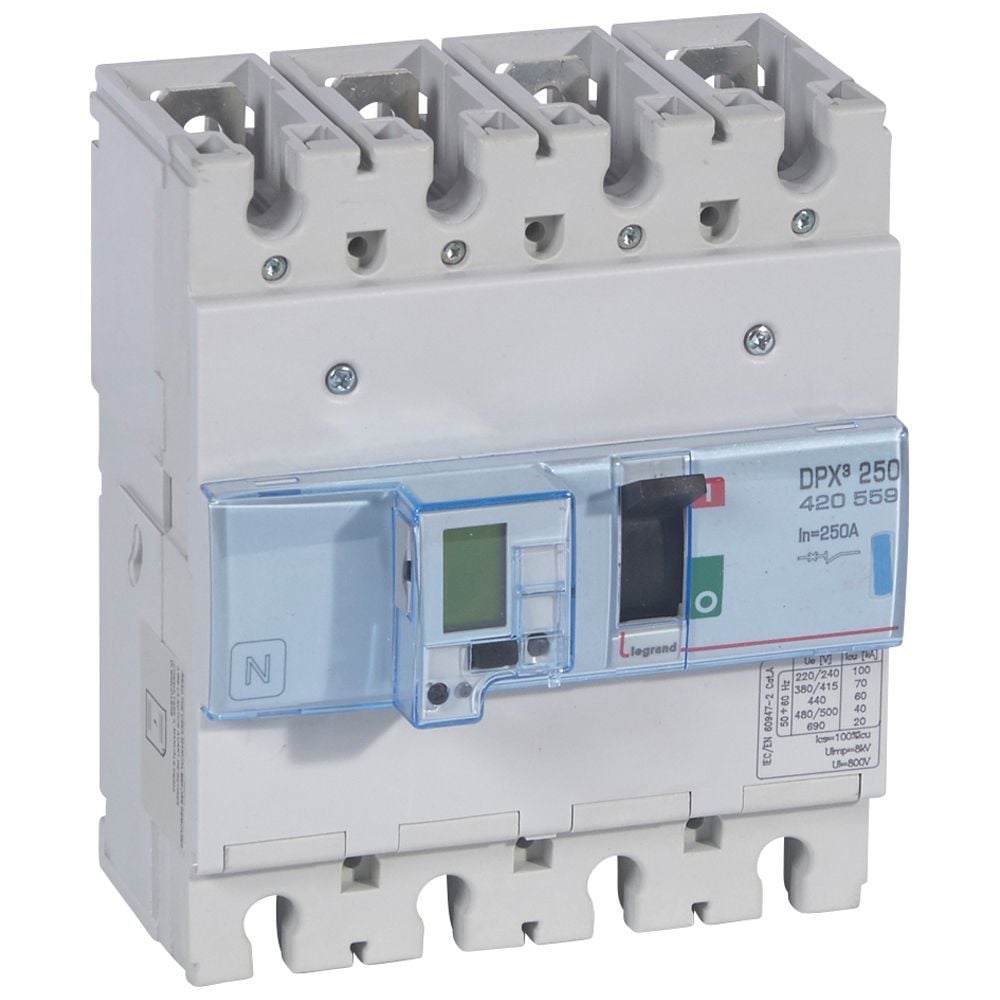 Legrand  DPX³250 ELE&SG 4P 250A 50kA LEG-420559