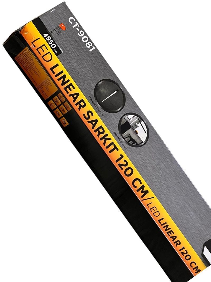 Ct-9081G 60W 120Cm Linear Armatür (3000K)