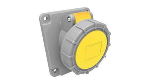 Bemis  3/16A. 45° Eğik Makine Priz IP67 BC1-1303-7420