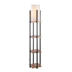 Aydinlatmadunyam Lambader BlackCopper Shelflamp-7113