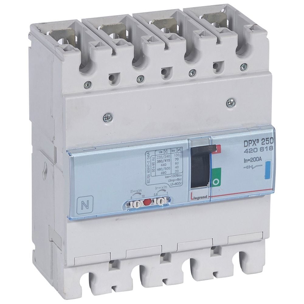 Legrand  DPX³250 TM 4P 200A 70kA LEG-420618