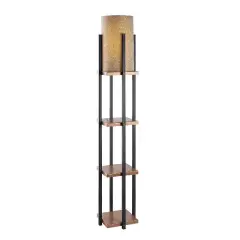 Aydinlatmadunyam Lambader BlackCopper Shelflamp-7114