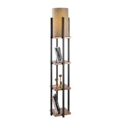 Aydinlatmadunyam Lambader BlackCopper Shelflamp-7114