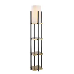Aydinlatmadunyam Lambader BlackGold Shelflamp-7115