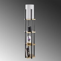Aydinlatmadunyam Lambader BlackGold Shelflamp-7115