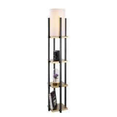 Aydinlatmadunyam Lambader BlackGold Shelflamp-7115