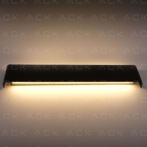 ACK Avva 24W Siyah 3000K Led Duvar Armatürü AH07-03701