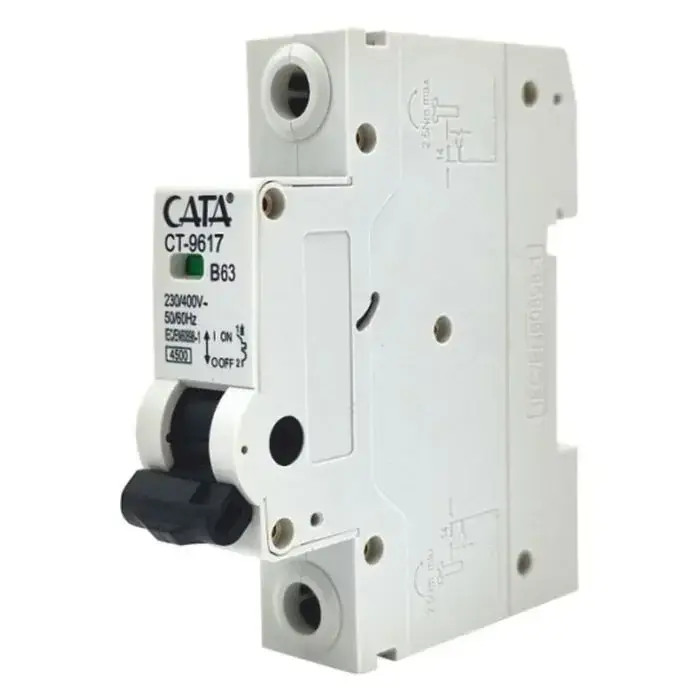 Cata Ct-9617 63 Amper Sigorta ( B Tipi / Monofaze / 4.5 Ka )