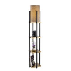 Aydinlatmadunyam Lambader BlackGold Shelflamp-7116