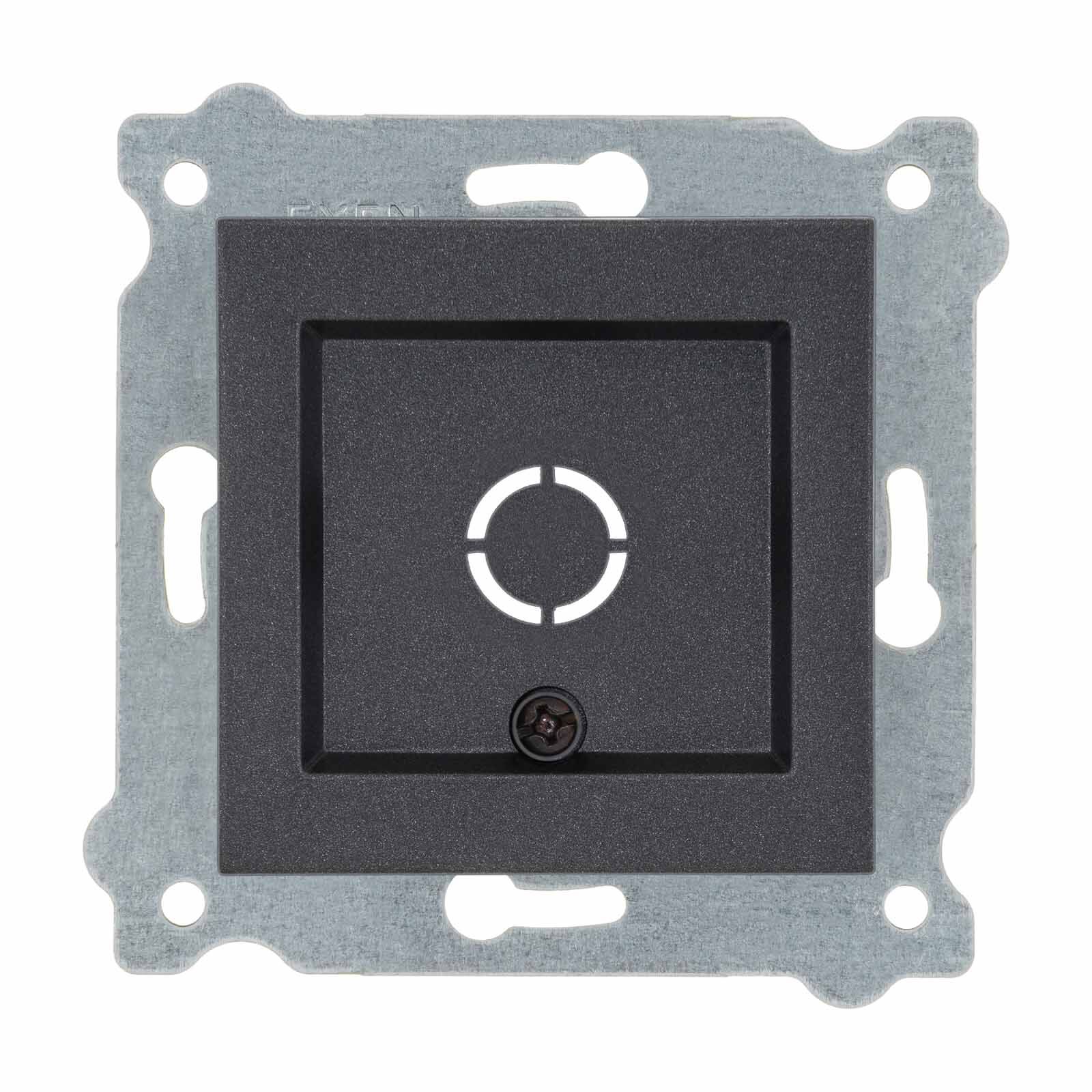 Exen Antrasit Modül+Kapak  Tv-Kablo Çikisi