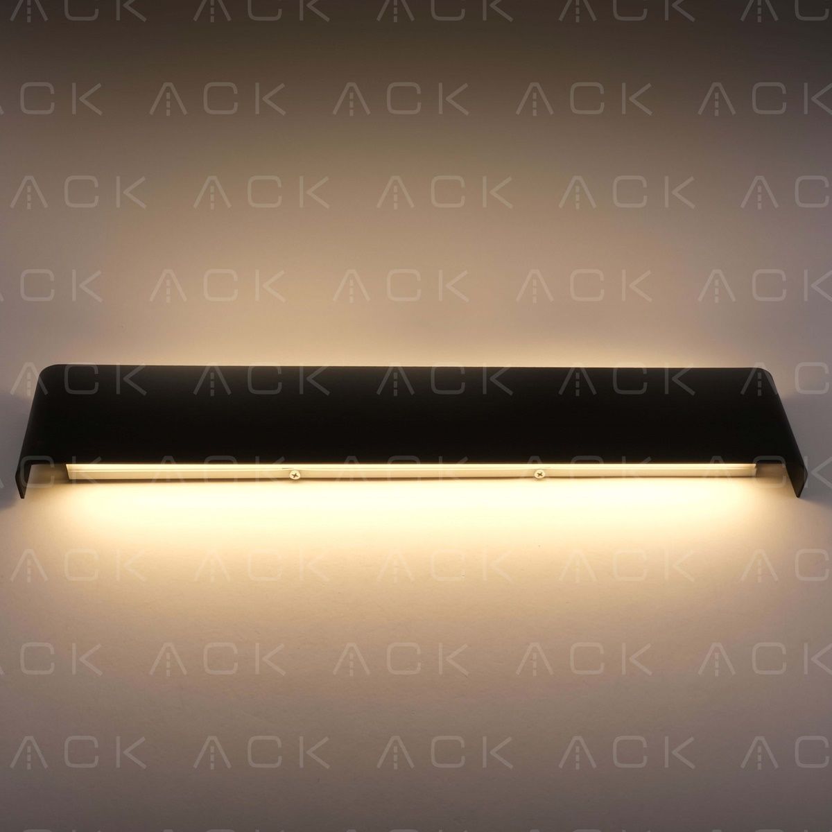 ACK Avva 24W Siyah 4000K Led Duvar Armatürü AH07-03711