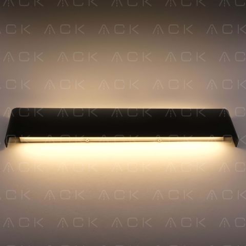 ACK Avva 24W Siyah 4000K Led Duvar Armatürü AH07-03711