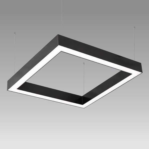 Kare Linear Armatür 80x80 102W Siyah - Beyaz 6500K