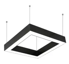 Kare Linear Armatür 80x80 102W