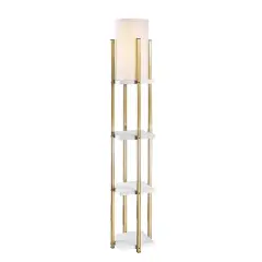 Aydinlatmadunyam Lambader WhiteGold Shelflamp-7119