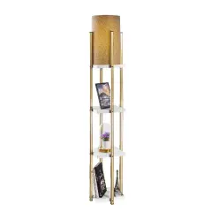Aydinlatmadunyam Lambader WhiteGold Shelflamp-7120