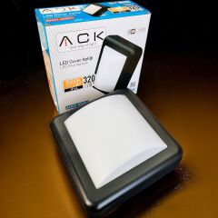ACK 4W Led Duvar Apliği Siyah 3000K Ip44 AH07-05001