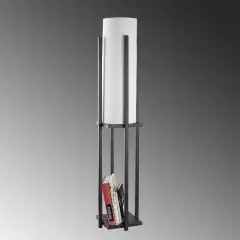 Aydinlatmadunyam Lambader Black Shelflamp-7125