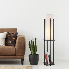 Aydinlatmadunyam Lambader Black Shelflamp-7125