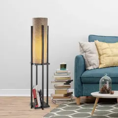 Aydinlatmadunyam Lambader Black Shelflamp-7126