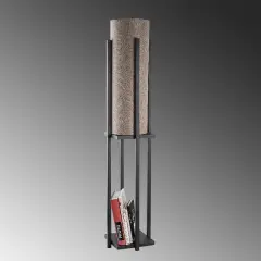 Aydinlatmadunyam Lambader Black Shelflamp-7126
