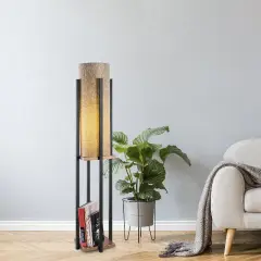 Aydinlatmadunyam Lambader BlackCopper Shelflamp-7128