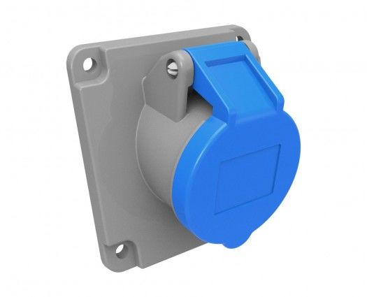 Bemis  3/16A. 45° Eğik Makine Priz IP44 BC1-1403-2420