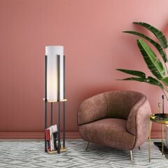 Aydinlatmadunyam Lambader BlackGold Shelflamp-7129