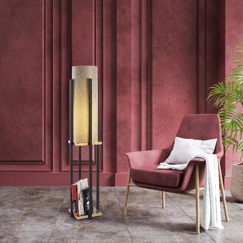 Aydinlatmadunyam Lambader BlackGold Shelflamp-7130