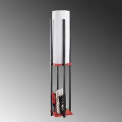 Aydinlatmadunyam Lambader BlackRed Shelflamp-7131
