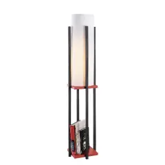 Aydinlatmadunyam Lambader BlackRed Shelflamp-7131