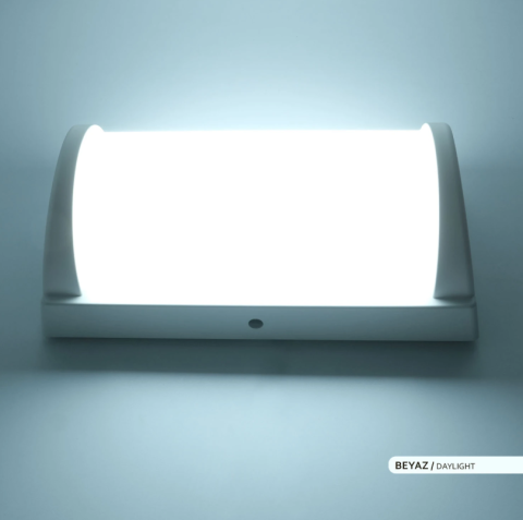 ACK 20W Sensörlü Led Duvar Apliği Beyaz 6500K Ip65 AH07-05530