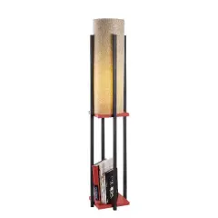 Aydinlatmadunyam Lambader BlackRed Shelflamp-7132