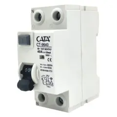 Cata Ct-9650 32 Amper Kaçak Akım Rölesi ( 30Ma/Monofaze/6Ka)