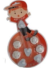 Baby Üçlü Set Priz Kapagi Çok Amaçli Kilit