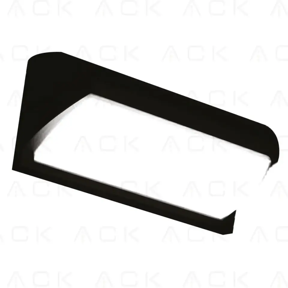 ACK Led Duvar Aplıgı Sıyah Govde 30W 3000K (Mpl18 Black Body) AH07-06400