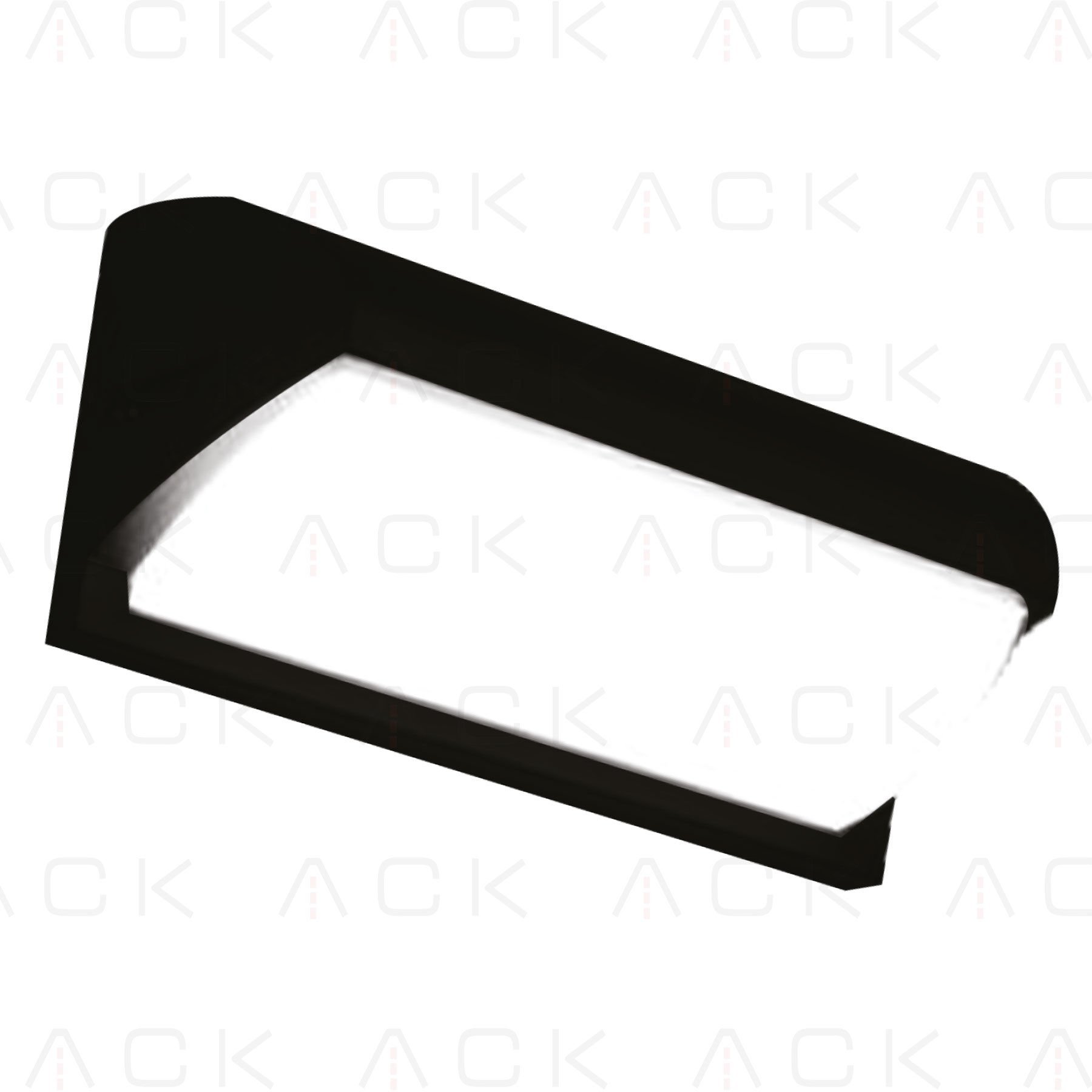 ACK Led Duvar Aplıgı Sıyah Govde 30W 3000K (Mpl18 Black Body) AH07-06400