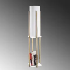 Aydinlatmadunyam Lambader WhiteGold Shelflamp-7133
