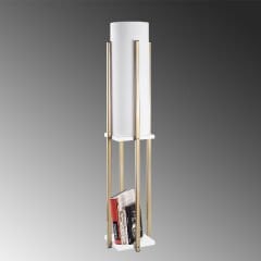 Aydinlatmadunyam Lambader WhiteGold Shelflamp-7133