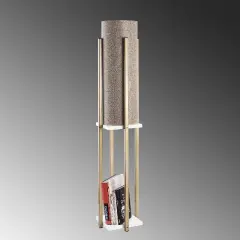 Aydinlatmadunyam Lambader WhiteGold Shelflamp-7134