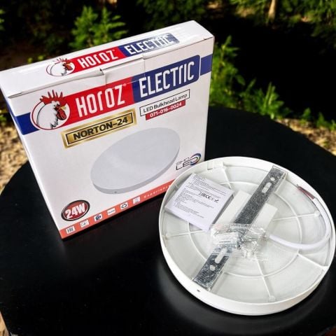 Horoz 071-016-0024 Norton-24 24W 8000K Beyaz Led Nemliyer