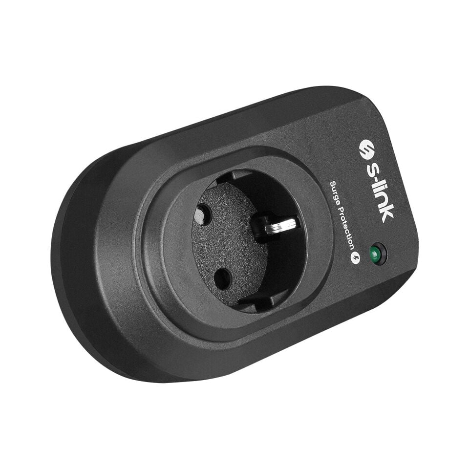 S-Link Sl-06 16A 3500W 450 Joule Akim Korumali Tekli Priz