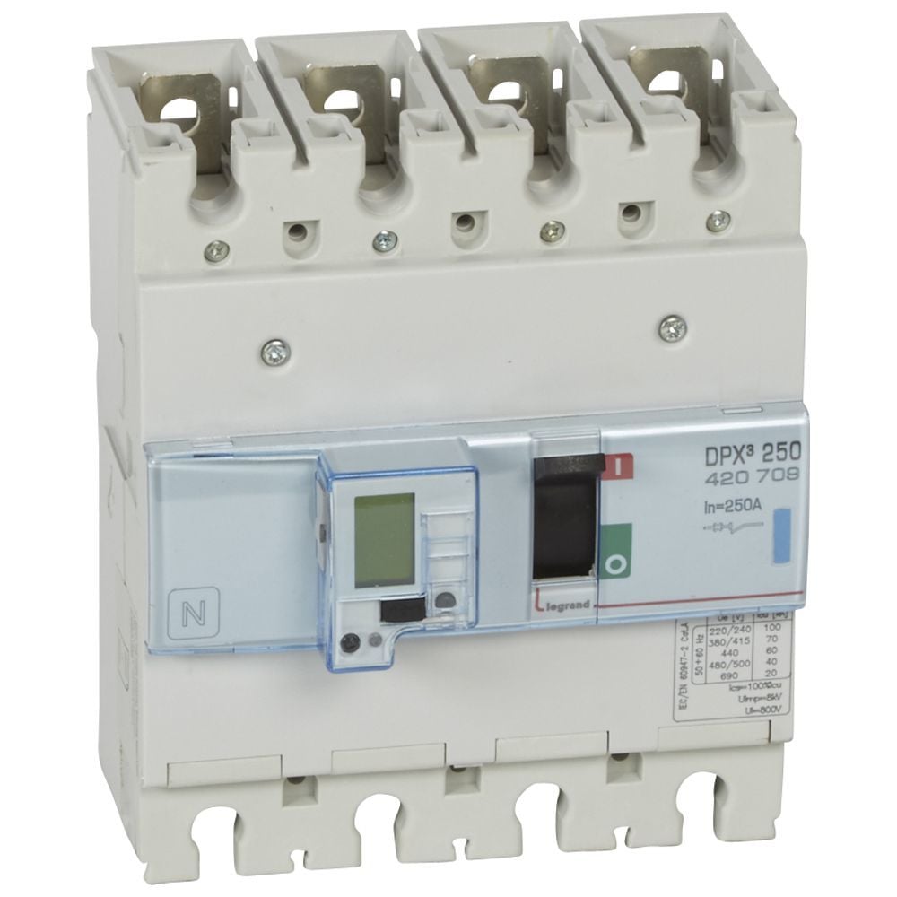 Legrand  DPX³250 ELE&SG 4P 250A 70kA LEG-420709