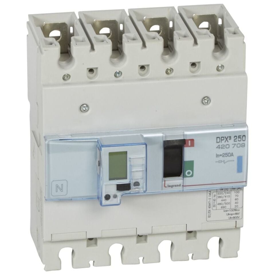 Legrand  DPX³250 ELE&SG 4P 250A 70kA LEG-420709