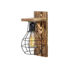 Aydinlatmadunyam Aplik Wooden Erebos-121