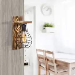 Aydinlatmadunyam Aplik Wooden Erebos-121