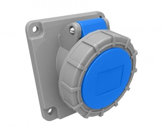 Bemis  3/16A. 45° Eğik Makine Priz IP67 BC1-1403-7420