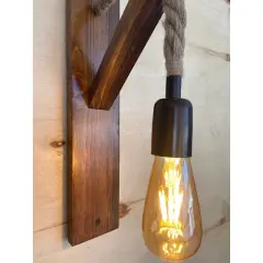 Aydinlatmadunyam Aplik Walnut Erebos-Ht102