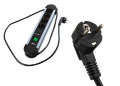 S-Link Swapp Spgks05 1.5M 3G1.5Mm2 900 Joule 5Li Akim Kor. Gri Priz Çoklayici