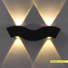 Ack AH07-07501 4W 3000K Günışığı Çift Taraflı Dekoratif Led Duvar Apliği